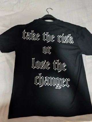 Camiseta Negra changer Talla M