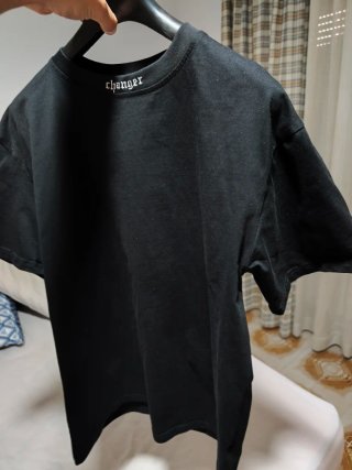 Camiseta Negra changer Talla M