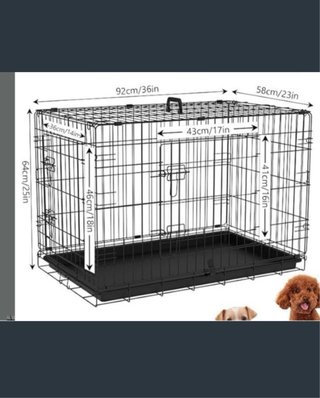 Jaula para perro plegable