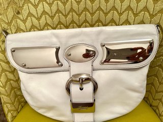 Bolso Gucci Blanco Auténtico