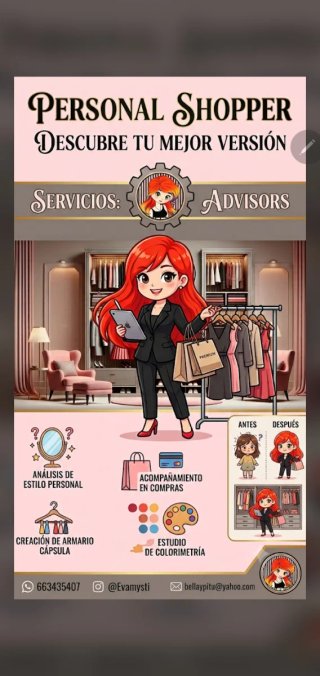 Servicios Personal Shopper y Asesoría de Imagen