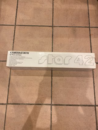 Trípode Star 42 para cámara y vídeo