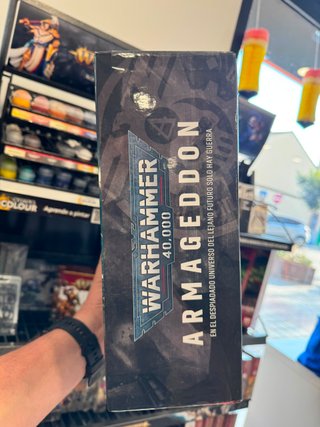 Warhammer 40,000 Armageddon Caja Lanzamiento Esp