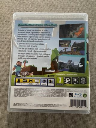3 Juegos PS3: Minecraft,GT5 Prologue,Big Game hunt