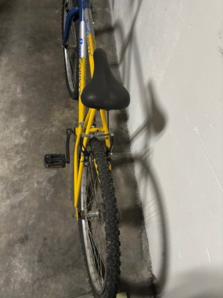Bicicleta Correos Azul y Amarilla