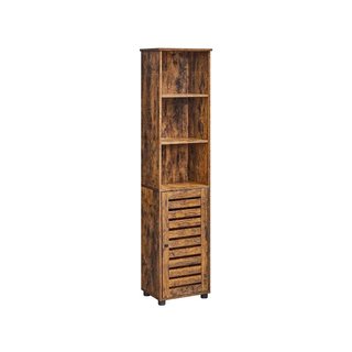 Mobile da Bagno Alto Marrone Vintage · Legno · Antichità
