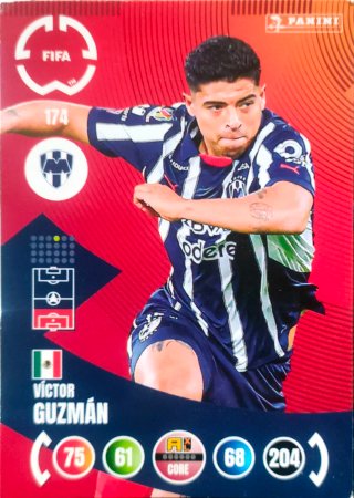 Cromo Panini Adrenalyn XL Victor Guzmán
