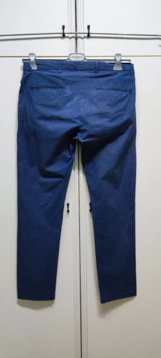 Pantaloni uomo estivi taglia 50/XL blu