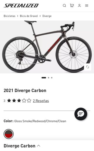 Bici Gravel Specialized Diverge Carbon talla 54