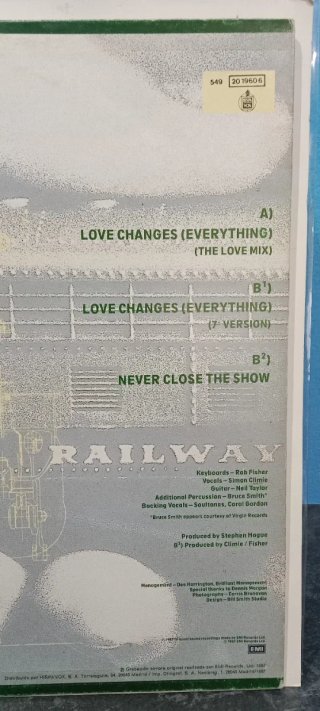 Climie Fisher Maxi Single Vinilo. Love Changes E.