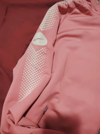 Chaqueta Nike Doble Swoosh Rosa Talla S