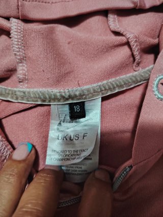 Chaqueta Nike Doble Swoosh Rosa Talla S