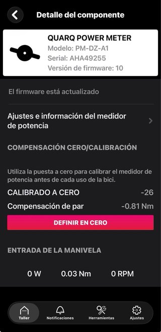 Potenciómetro SRAM Quarq Force D2 12V