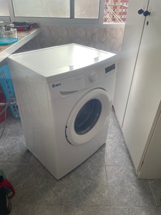 Lavadora Kympo Blanca