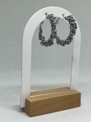 Pendientes crochet hechos a mano