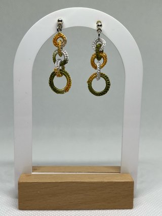 Pendientes crochet hechos a mano
