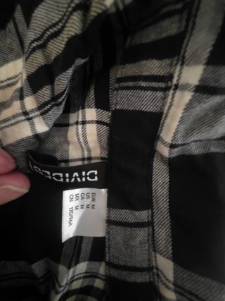 Conjunto Camisa Cuadros y Pantalón Blanco