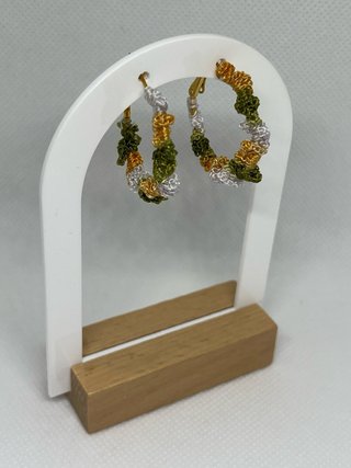 Pendientes variados Minicrochet Hechos a Mano