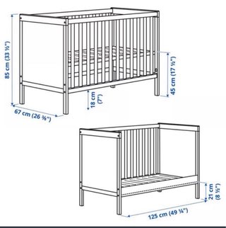 Cuna blanca Ikea