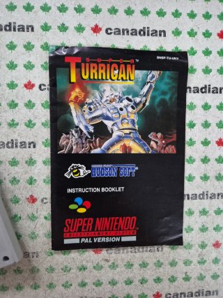 Super Turrican Super Nintendo