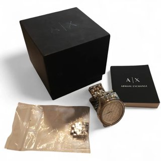 RELOJ DE PULSERA ARMANI EXCHANE AX5215 PLATA EN CAJA