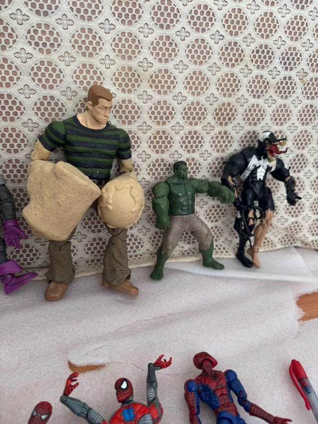 lote 12 de spiderman marver , spiderman, batman, h