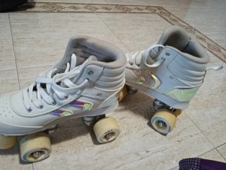 Patines blancos talla 37