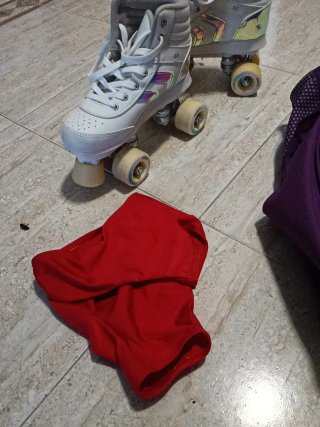 Patines blancos talla 37
