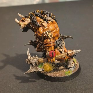 Minotauro Warhammer in resina