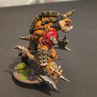 Minotauro Warhammer in resina