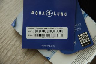 Traje neopreno Aqualung Solaflex mujer 8/7
