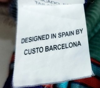 Camiseta sin mangas. Custo Barcelona