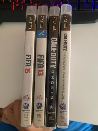 Pack 4 Juegos PS3 FIFA y Call of Duty