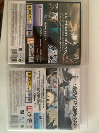 Pack 4 Juegos PS3 FIFA y Call of Duty