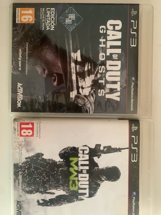 Pack 4 Juegos PS3 FIFA y Call of Duty