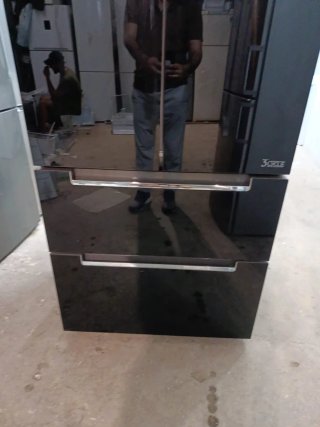 Nevera Teka Negra Cristal Garantía + Transporte