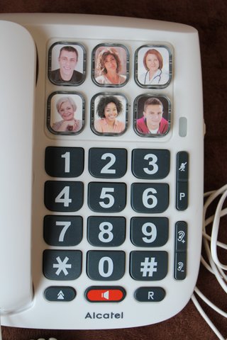 Telefono fisso Alcatel Tmax 10 per anziani
