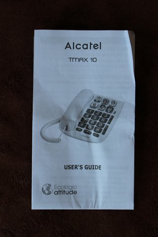 Telefono fisso Alcatel Tmax 10 per anziani