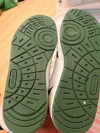 Deportivas Lacoste Blancas y Verdes