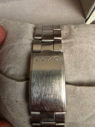 Seiko 5 Automático Negro/Plateado