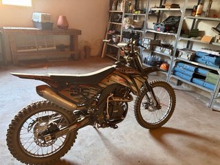 Pitbike Roan Orion agb 36 Negra Motocross