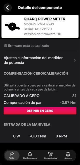 Potenciómetro SRAM RED E1 AXS 12V