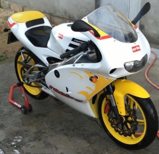 Aprilia RS 125 2T Limitada culo avispa