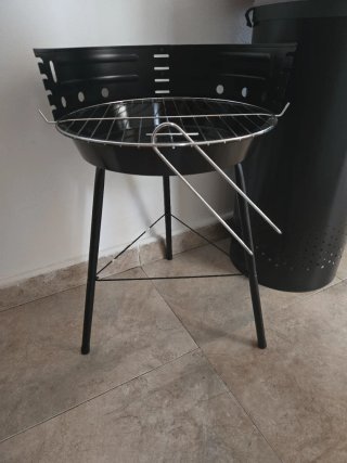 Barbacoa Redonda Carbón Grill Meister