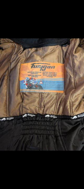 Chaqueta Moto Furygan Negra talla L + espaldera