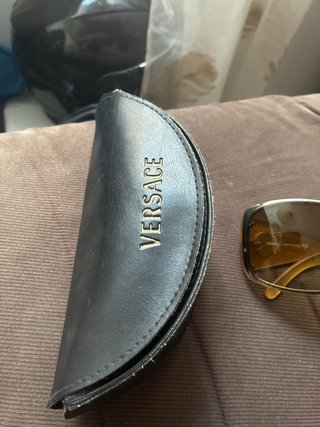 Gafas Versace Doradas y Plateadas con Cristales