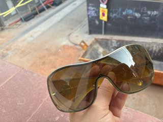 Gafas Versace Doradas y Plateadas con Cristales