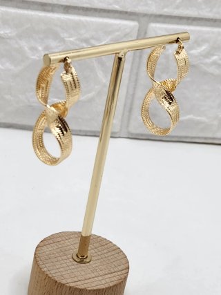 Pendientes Infinito Grecos Goldfilled