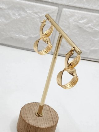 Pendientes Infinito Grecos Goldfilled