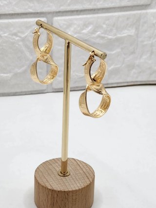 Pendientes Infinito Grecos Goldfilled